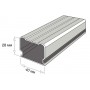 Лага алюминиевая монтажная 28х40 Level Line Lite   